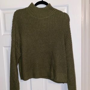 Army Green Turtleneck